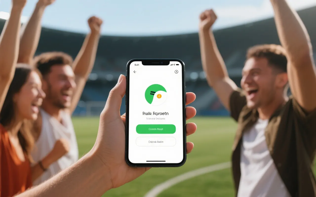 Sports App Illustration