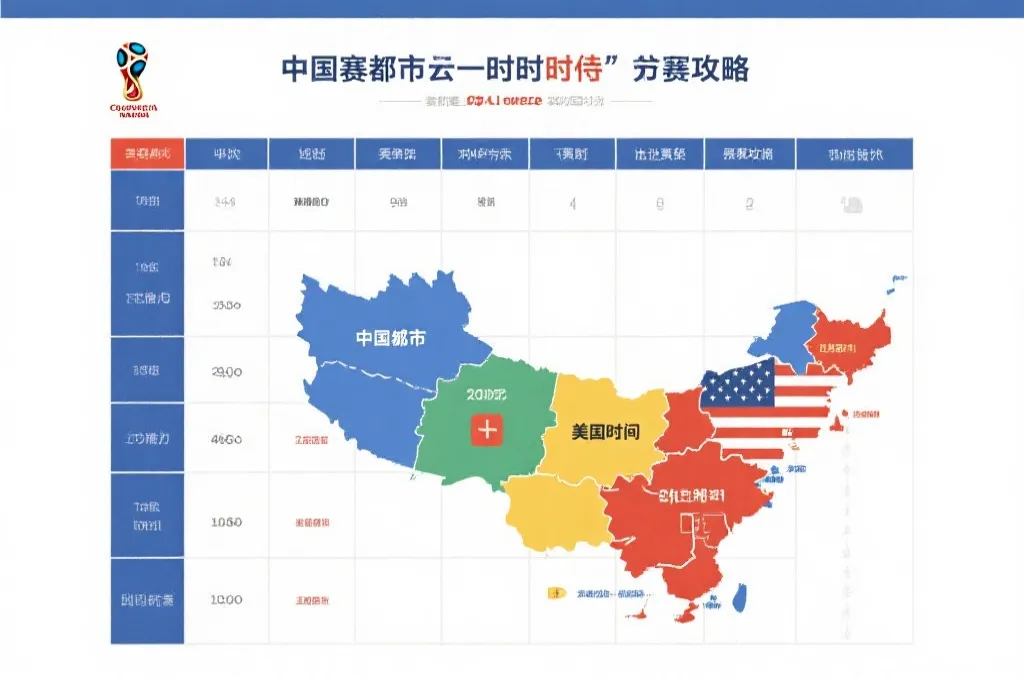 2026世界杯开幕时间美国举办地点全攻略：北京时间几点看、哪些城市要熬夜，一篇读懂！